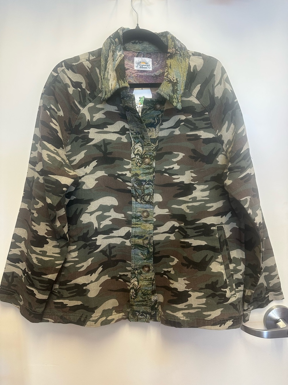 Camo Print women’s Jacket - Green Camouflage